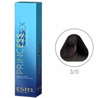 Крем-краска PRINCESS ESSEX 3/0 Темный шатен натуральный 60 мл